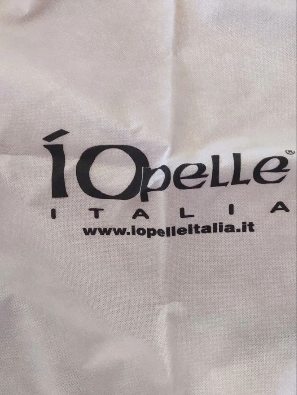 IOPELL Italian Red Leather 3D Embossed Skull Tote Bag. NWTS